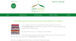 Desktop Screenshot of drygreenonly.co.uk